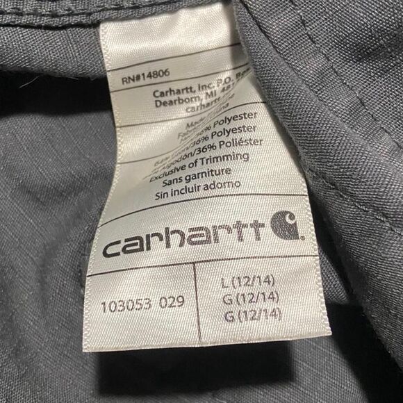 Y2K Carhartt Women’s Smithville Utility Military Style Jacket (L) - Picture 5 of 8